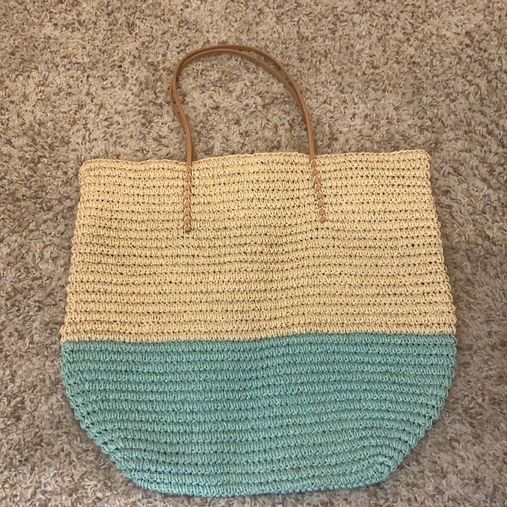 Straw Beach bag from Merona